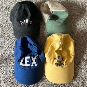 Bundle of baseball caps